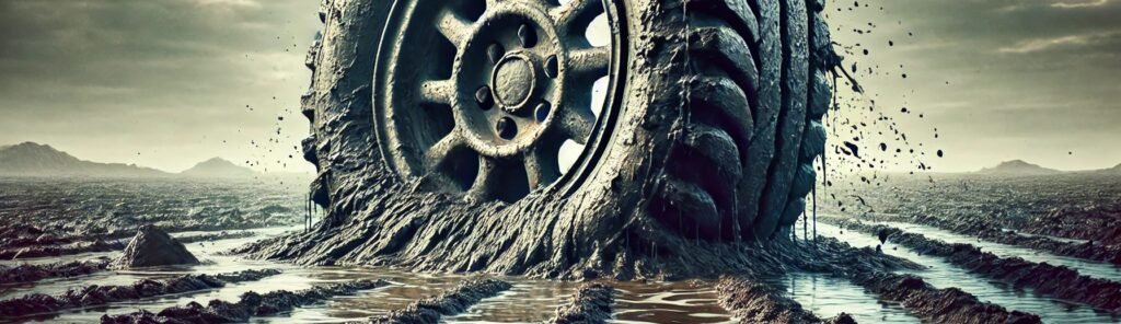 stuck in the mud